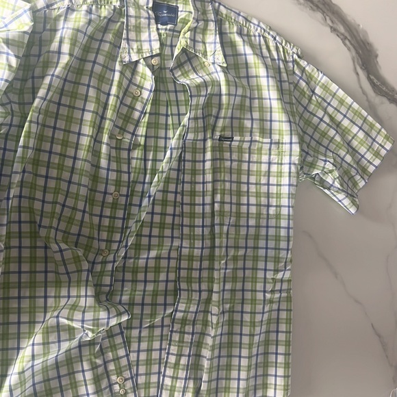 Faconnable men’s button up short sleeve size Medium - Picture 3 of 3